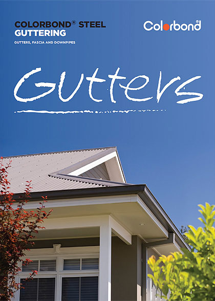 brochure gutter